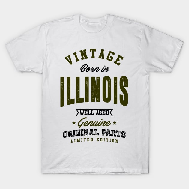 Illinois T-Shirt by C_ceconello